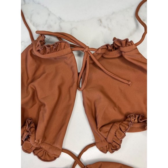 Tularosa Daveena One Piece NWT brown Size Small - Picture 8 of 14